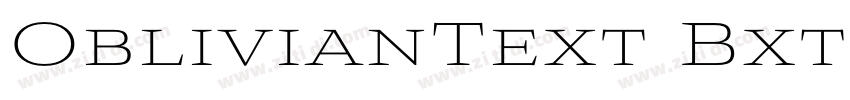 OblivianText BxtraLi字体转换